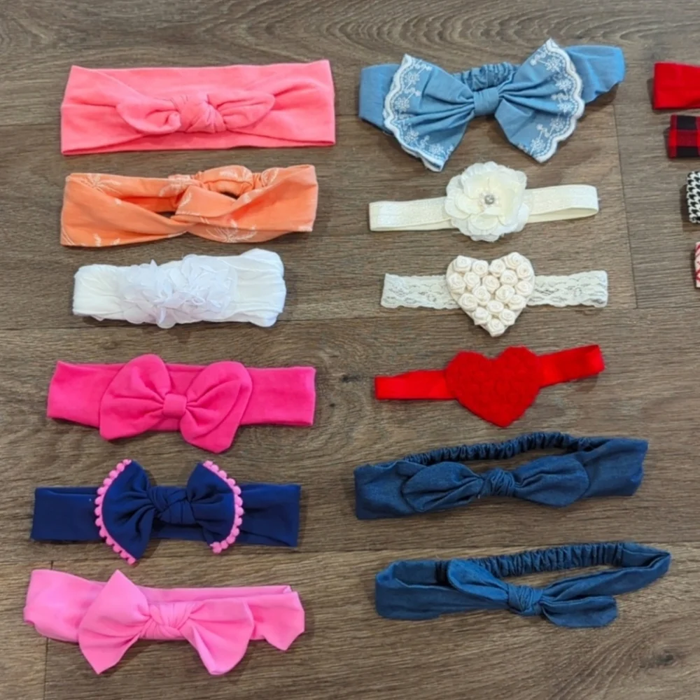 Baby Girl Bundle Of Headbands